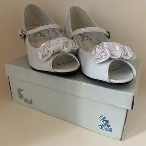 Girls confirmation or wedding shoe.